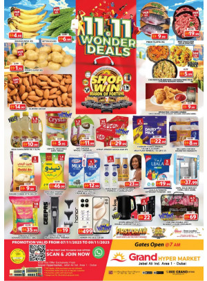 Weekend Deals - Grand Hypermarket Jebel Ali