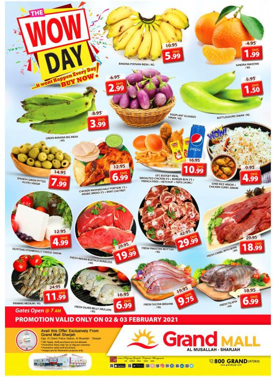 Wow Day - Grand Mall Sharjah