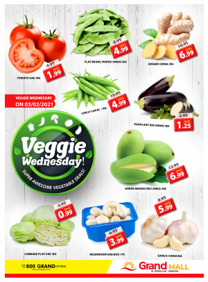 Veggie Wednesday - Grand Mall Sharjah