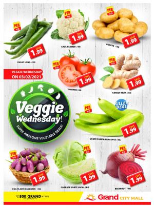 Veggie Wednesday - Grand City Mall