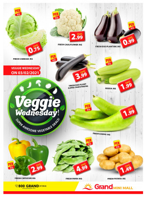 Veggie Wednesday - Grand Mini Mall