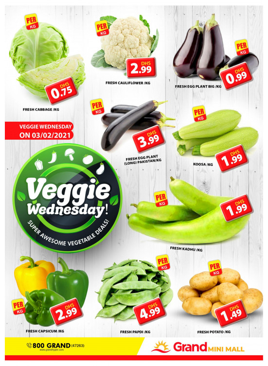 Veggie Wednesday - Grand Mini Mall