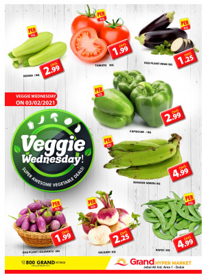 Veggie Wednesday - Grand Hypermarket Jebel Ali