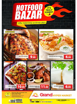 Hot Food Bazar - Grand Hypermarket Jebel Ali