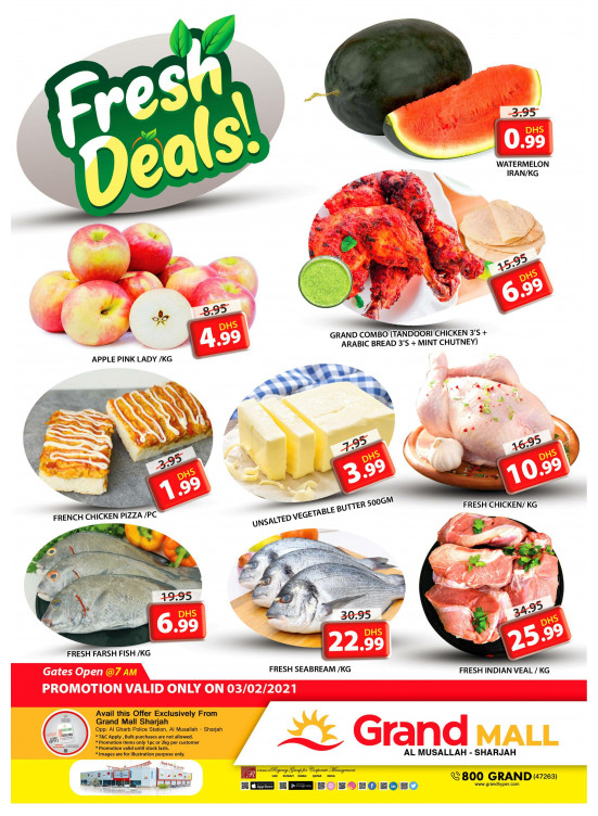 Fresh Deals - Grand Mall Sharjah