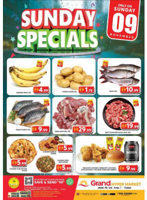 Sunday Specials - Grand Hypermarket Jebel Ali