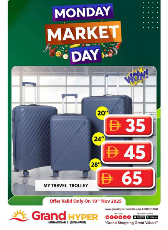 Monday Market Day - Grand Hyper Muhaisnah