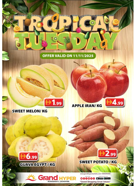 Fruitilicious Tuesday - Grand Hyper Muhaisnah