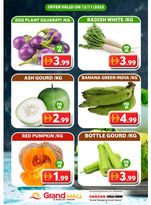 Veggie Wednesday - Grand Mall Sharjah