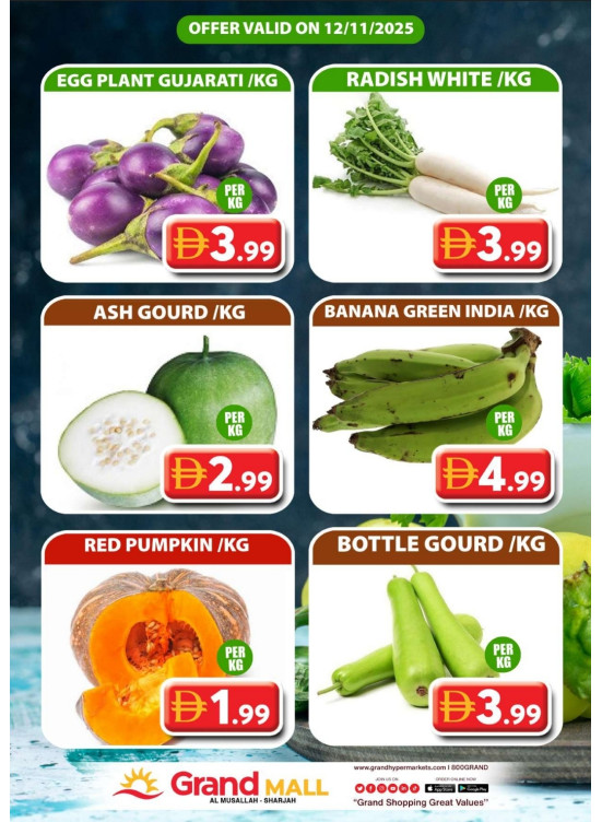 Veggie Wednesday - Grand Mall Sharjah