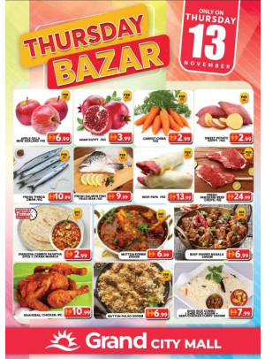 Thursday Bazar - Grand City Mall