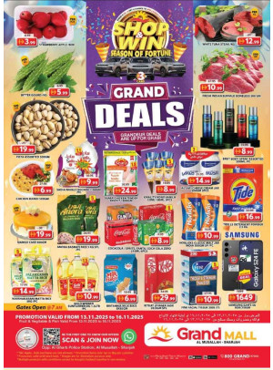 Weekend Deals - Grand Mall Sharjah
