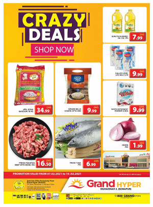Crazy Deals - Grand Hyper Muhaisnah