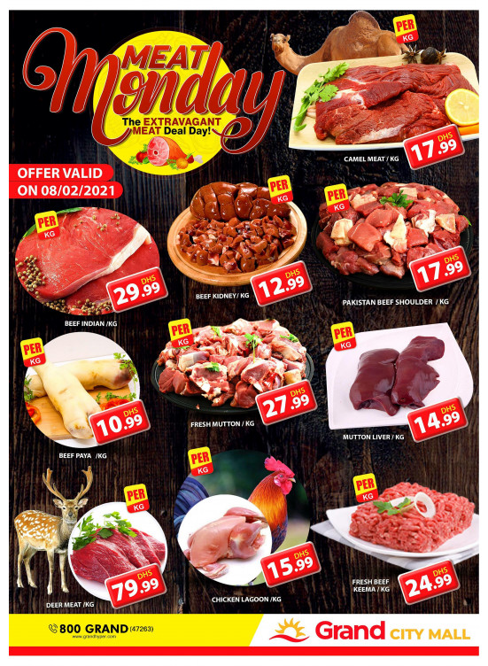 Meat Monday - Grand City Mall