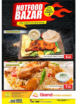 Hot Food Bazar - Grand Hypermarket Jebel Ali