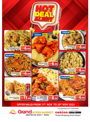 Hot Deals - Grand Hypermarket Jebel Ali