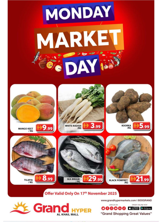Monday Market Day - Grand Hyper Al Khail Mall
