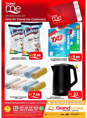 Grand Me Deals - Grand Hyper Muhaisnah