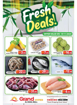 Fresh Deals - Grand Hyper Al Khail Mall