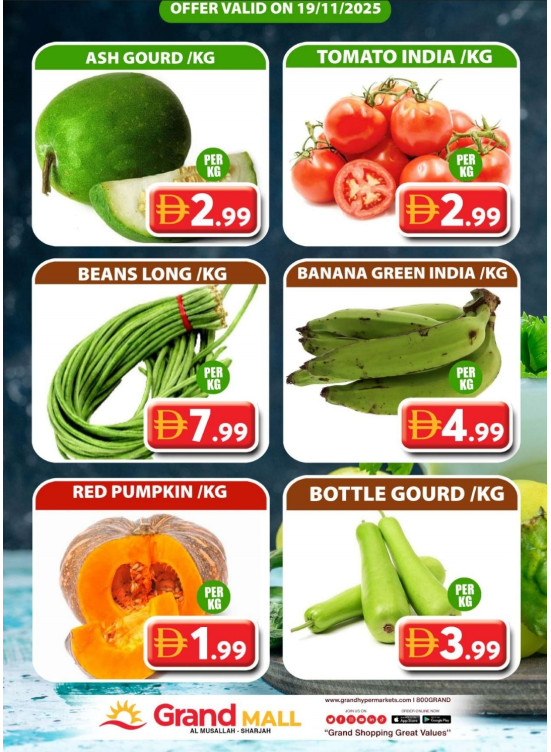 Veggie Wednesday - Grand Mall Sharjah