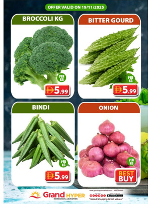 Veggie Wednesday - Grand Hyper Muhaisnah