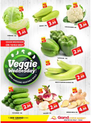 Veggie Wednesday - Grand Hypermarket Jebel Ali