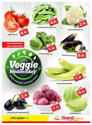 Veggie Wednesday - Grand Mall Sharjah
