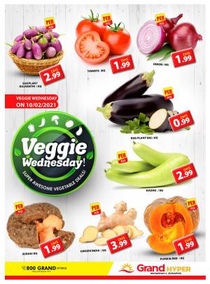 Veggie Wednesday - Grand Hyper Muhaisnah