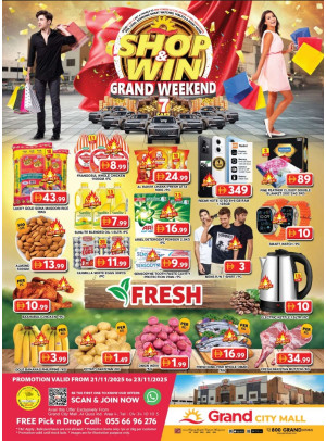 Weekend Deals - Grand City Mall