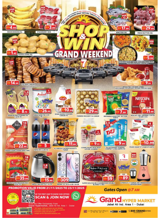 Weekend Deals - Grand Hypermarket Jebel Ali