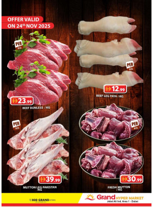 Meat Deals - Grand Hypermarket Jebel Ali