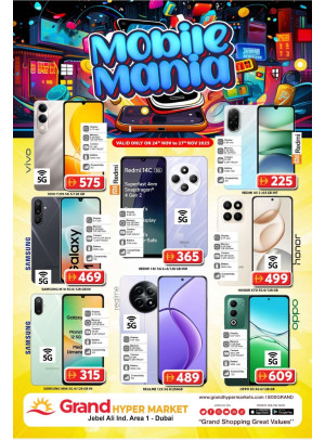 Mobile Mania - Grand Hypermarket Jebel Ali