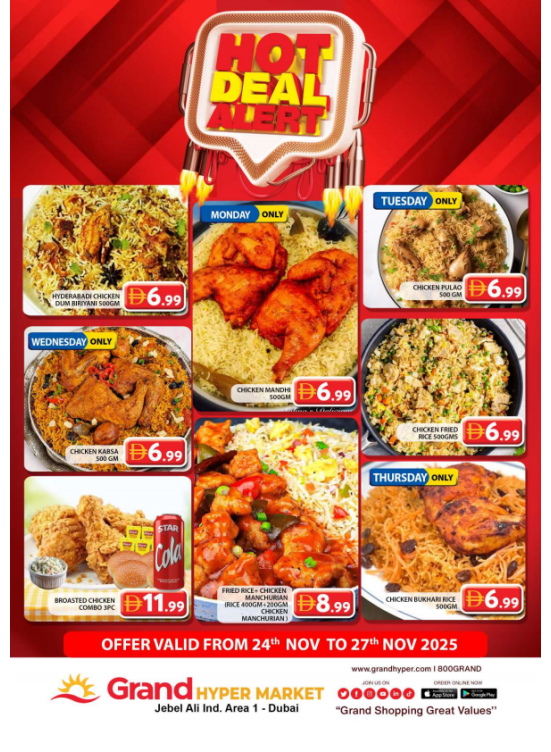 Hot Deals - Grand Hypermarket Jebel Ali
