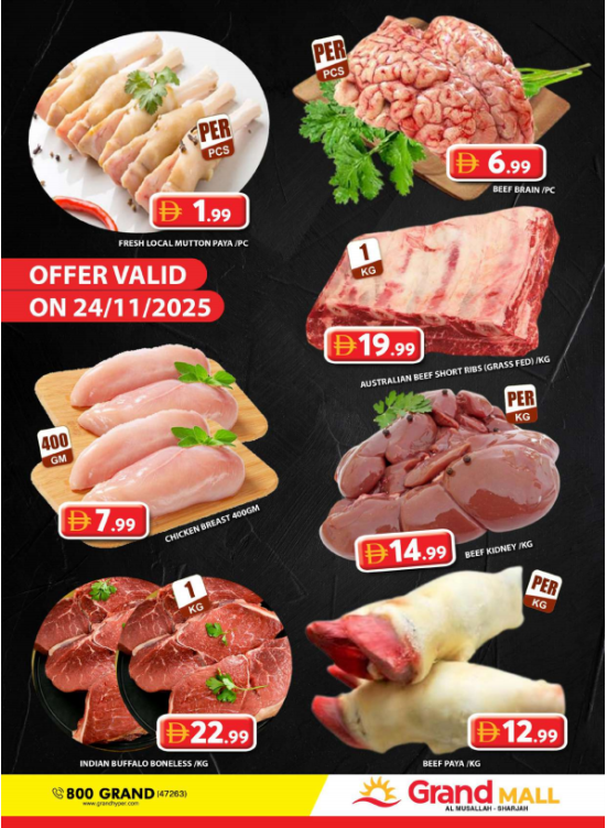 Meat Monday - Grand Mall Sharjah