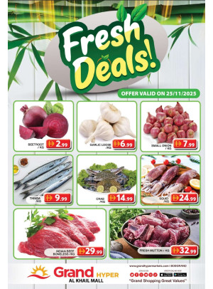 Fresh Deals - Grand Hyper Al Khail Mall