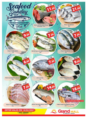 Seafood Sunday - Grand Mall Sharjah