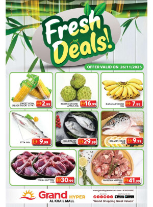 Fresh Deals - Grand Hyper Al Khail Mall