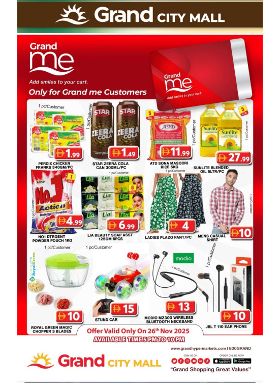 Grand Me Deals - Grand City Mall