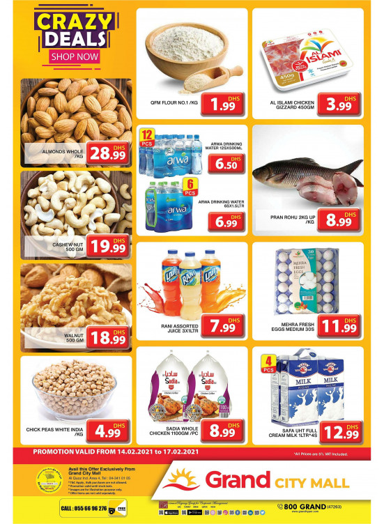 Crazy Deals - Grand City Mall
