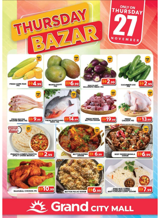 Thursday Bazar - Grand City Mall
