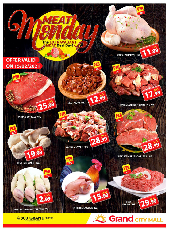 Meat Monday - Grand City Mall