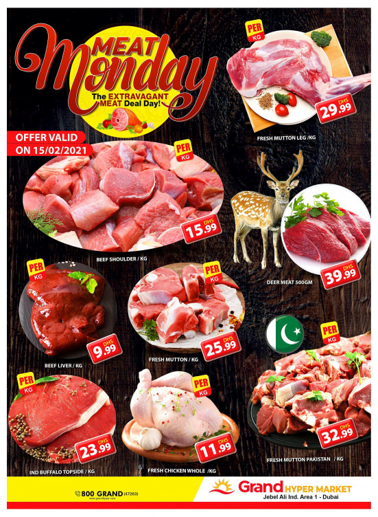 Meat Monday - Grand Hypermarket Jebel Ali