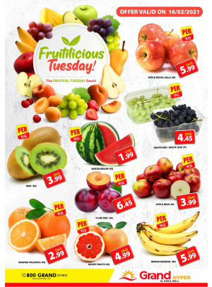 Fruitilicious Tuesday - Grand Hyper Al Khail Mall