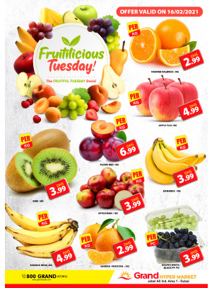 Fruitilicious Tuesday - Grand Hypermarket Jebel Ali