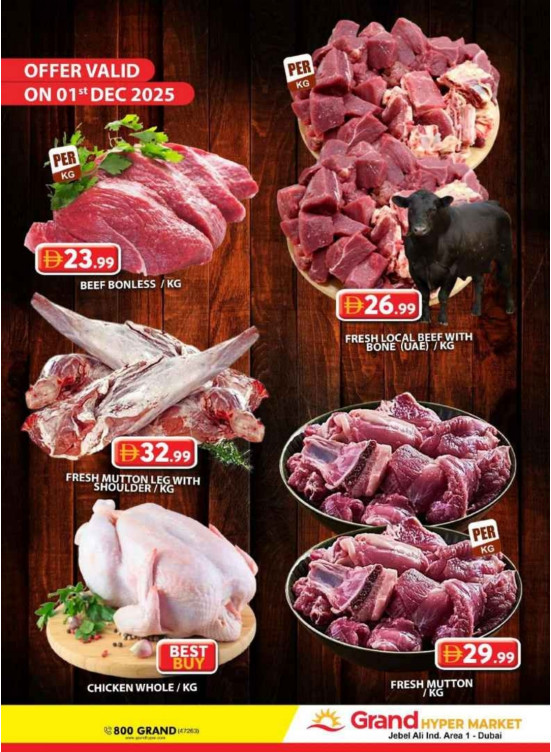 Meat Deals - Grand Hypermarket Jebel Ali