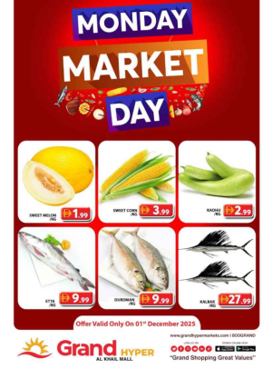 Monday Market Day - Grand Hyper Al Khail Mall