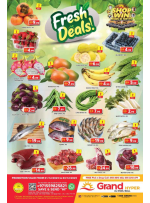 Fresh Deals - Grand Hyper Al Khail Mall