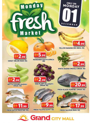 Monday Fresh Market - Grand City Mall