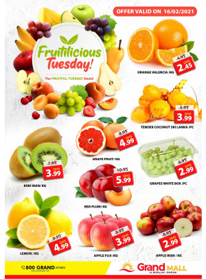 Fruitilicious Tuesday - Grand Mall Sharjah