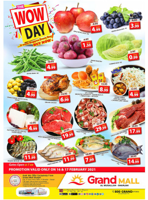 Wow Day Deals - Grand Mall Sharjah
